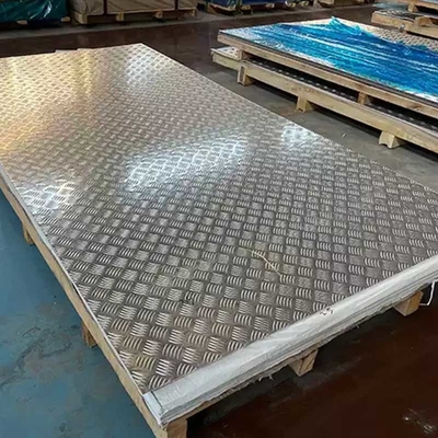 ভালো দাম ডায়মন্ড অ্যালুমিনিয়াম শীট 3003 চেকার্ড প্লেট 1100 1060 চেক করা 10 মিমি অনলাইন